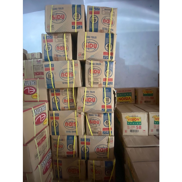 

Promo Buku Tulis Sinar Dunia 40 Lembar 1 Pak (Isi 10 Buku) Sidu Polos Coklat Berkualitas