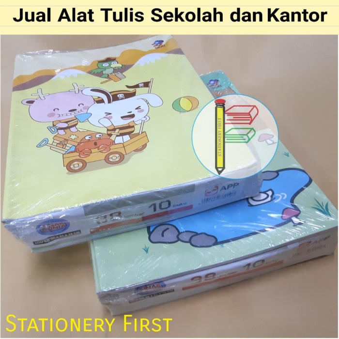 

Promo Buku Tulis Sinar Dunia Sidu 38 Lembar 10 Buku Tbk