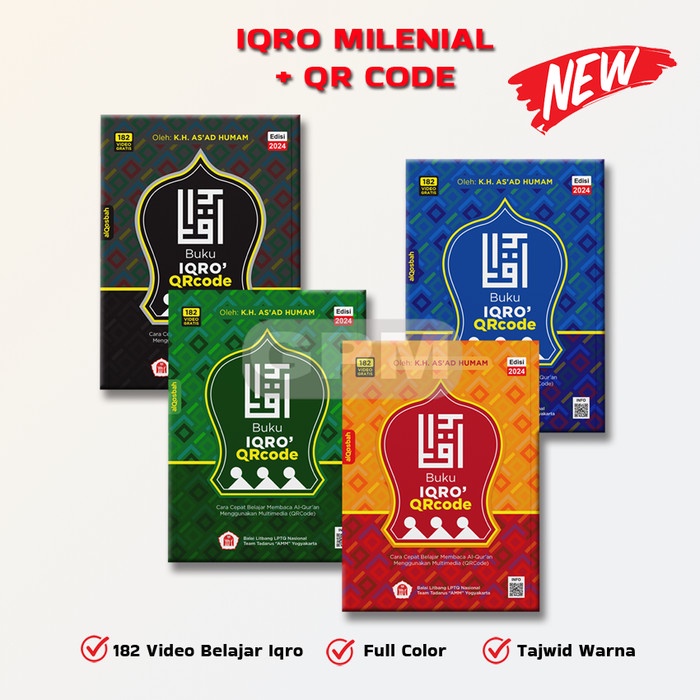 

Promo Buku Anak : Iqro Edisi Milenial (1 Buku 6 Jilid) Tbk