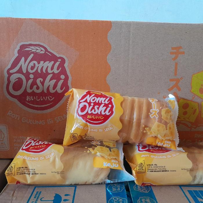 

SALE TERBARU OISHI ROTI GULUNG 1 DUS (NOMI OISHI) ISI 60 PCS DARI PRODUKSI CAMILAN READYY
