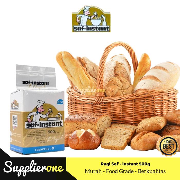 

SALE TERBARU RAGI SAF-INSTANT GOLD 500G / DRY YEAST / SAF INSTAN RAGI KERING / RAGI INSTAN SACHET /