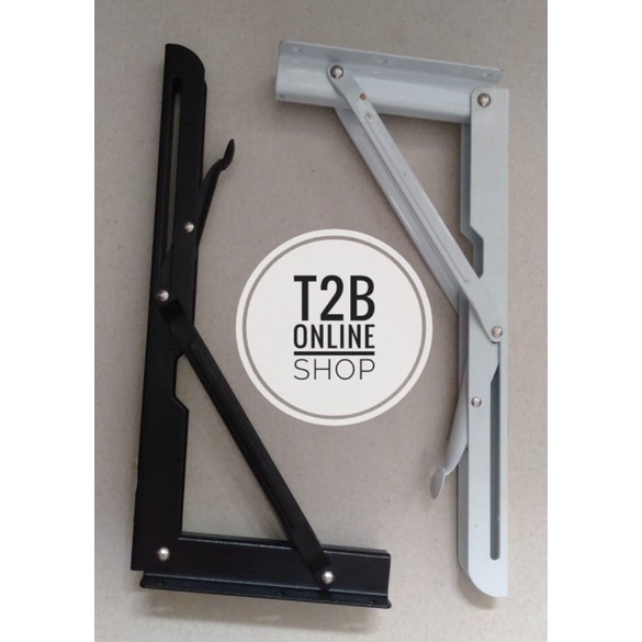 Promo Bracket / Engsel Meja Lipat Dinding / Engsel Siku Lipat Per Pasang Terlaris