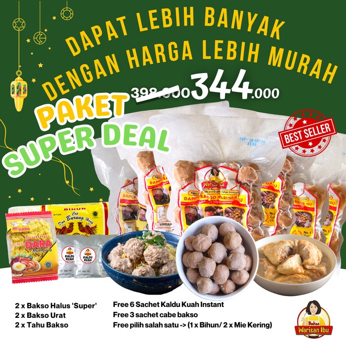 

SUPER DEALS MENU BEST SELLER