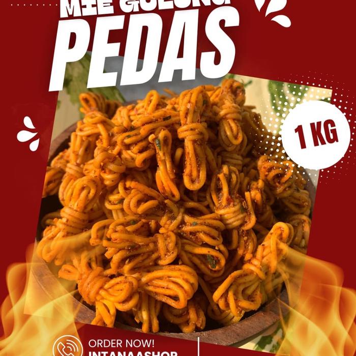 

MIE GULUNG PEDAS DAUN JERUK 1 kg Camilan