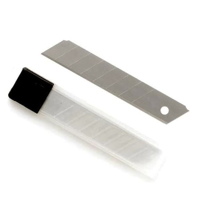 

(BestSeller) ISI 10 PCS ISI CUTTER BESAR BAJA HITAM REFILL PISAU KATER LEBAR BAGUSS