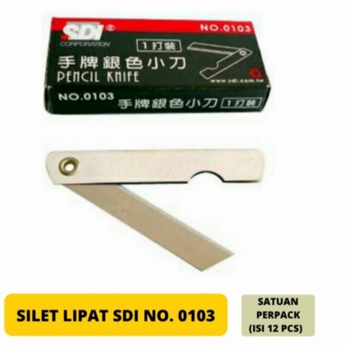 

(BestSeller) Silet Lipat / Cutter / Pemes Besi SDI 0103