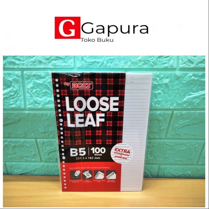 

(BestSeller) LOOSE LEAF BIG BOSS B5 GARIS