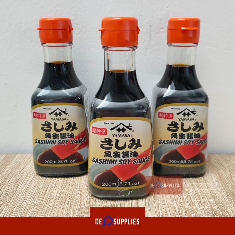 

Yamasa Sashimi Soy Sauce 200ml - Kecap Saus Sushi Sashimi Shoyu Jepang