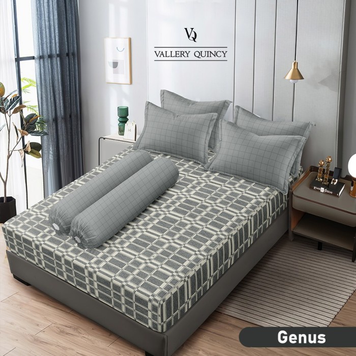 Termurah Sprei Vallery Quincy 180X200 / Seprai Vallery Quincy 160X200, 200X200