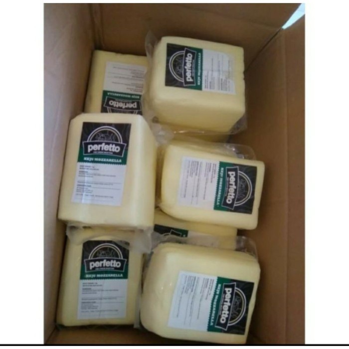 

(BestSeller) Keju Melted Mozarella Perfetto 1kg