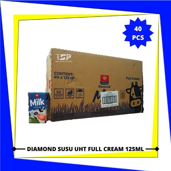 

(BestSeller) Susu Diamond UHT Varian Rasa 125ml x 40 pcs (1 Karton)