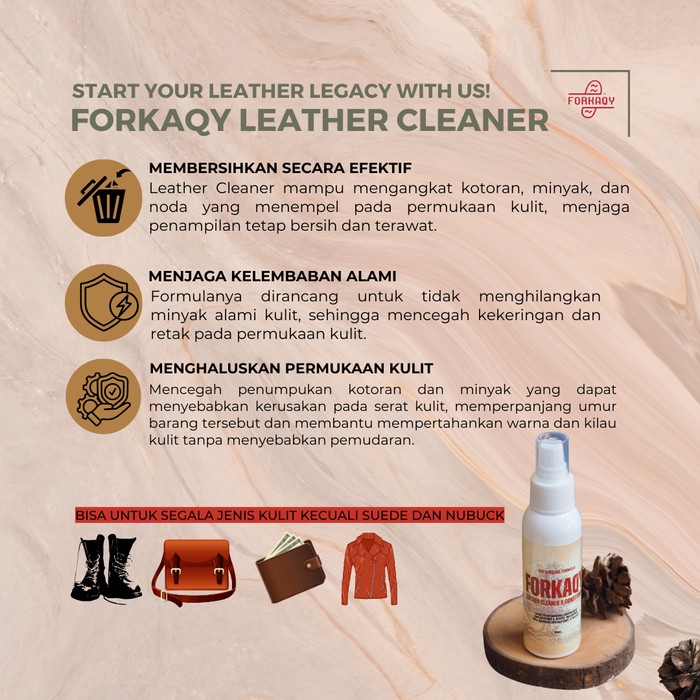 FORKAQY LEATHER CARE KIT UNTUK DR MARTENS DOCMART