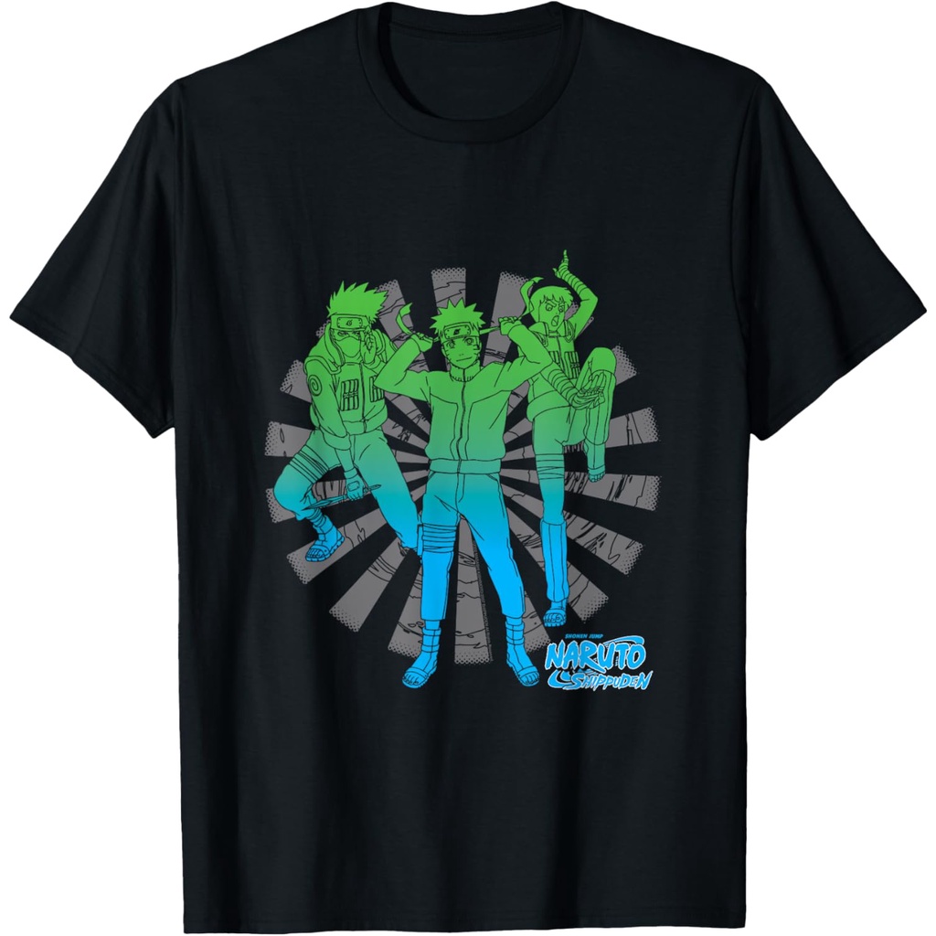 Kaos Naruto Shippuden Naruto Rock Lee Kakashi