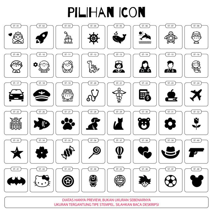 

Produk Viral Aselinco Stempel Lucu Custom Nama Dokter Anak Perawat Custom Nama Packing Aman