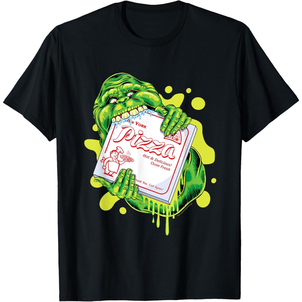 Kaos Ghostbusters: Frozen Empire Slimer Makan Kotak Pizza