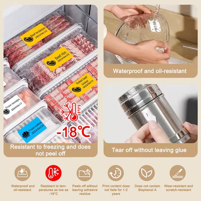 

Produk Viral Niimbot B21/B1/B3S Stiker Label Dapur Stiker Klasifikasi Makanan Rumah Tangga Label