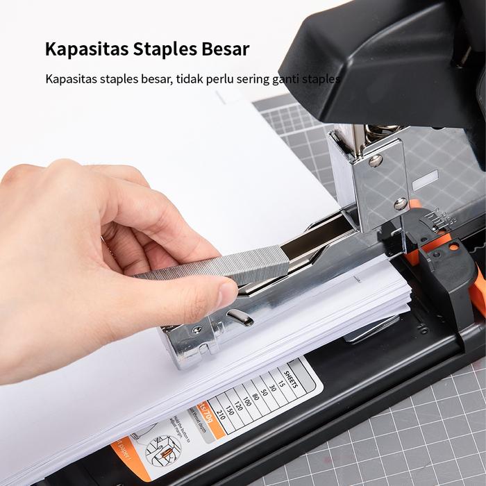 

Promo Deli Heavy Duty Stapler / Stapler Ukuran Besar Untuk 50/210 Halaman Keperluan Kantor E0392 (50