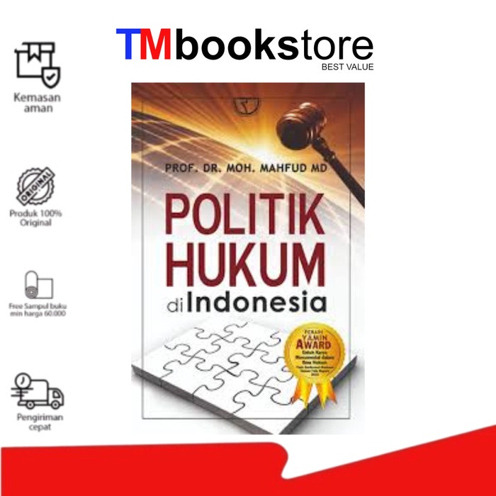 

Promo Buku Politik Hukum Di Indonesia M. Mahfud Md Cod