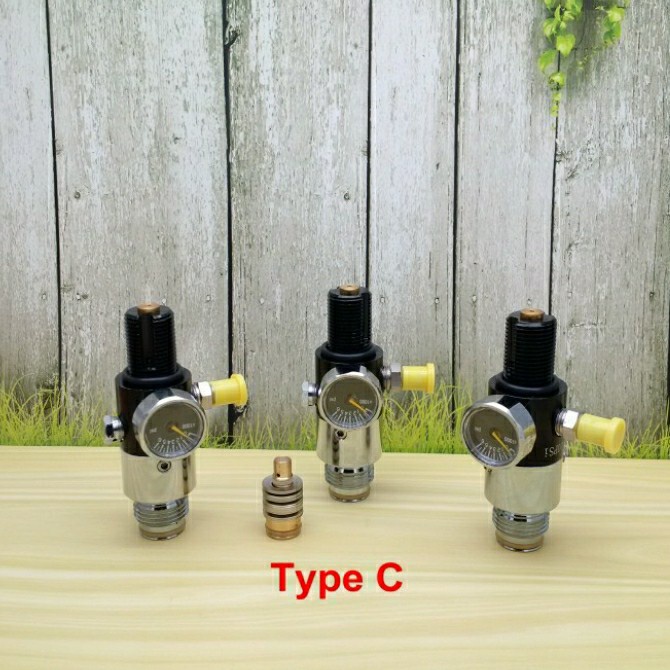 Regulator Paintball Steinless Head / Regulator Bocap Disc Taiwan