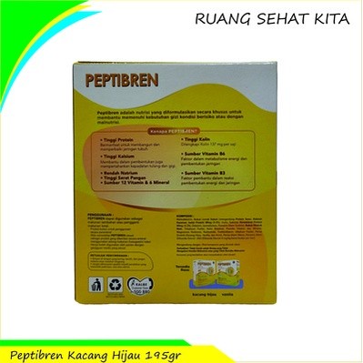 

(BestSeller) PEPTIBREN KACANG HIJAU 195 GRAM