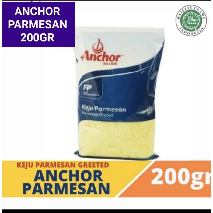 

(BestSeller) Anchor parmesan Grated 200gr