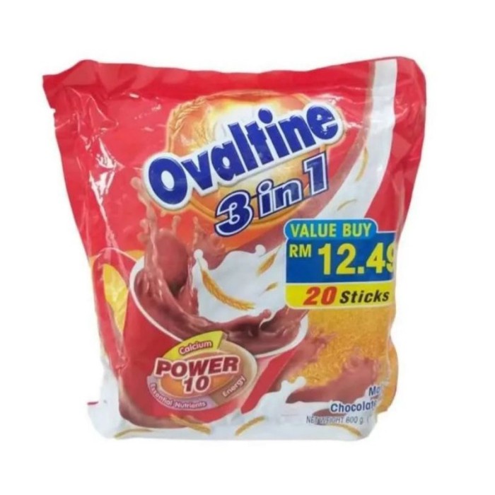 

(BestSeller) SUSU OVALTINE 3in1 MALAYSIA
