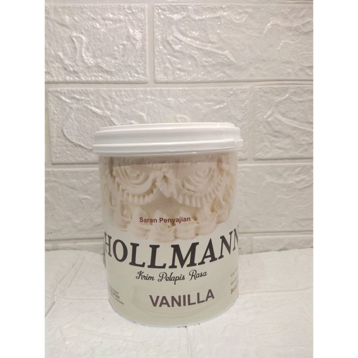 

(BestSeller) HOLLMAN BUTTER CREAM VANILLA 350 GR