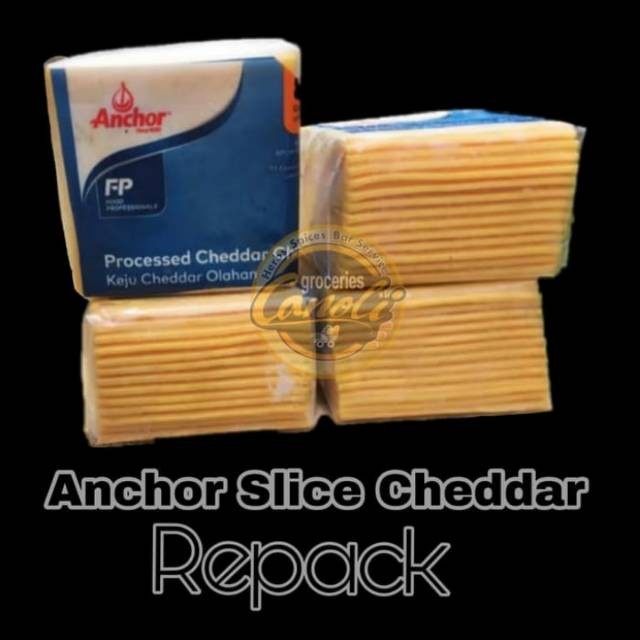 

(BestSeller) Anchor Cheddar Cheese Slice l Keju Cheddar