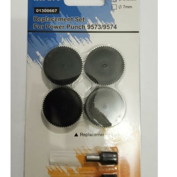 

Jual [READY] KW-Trio Replacement Set: 4 Discs +2 cutter for 9574 Punch