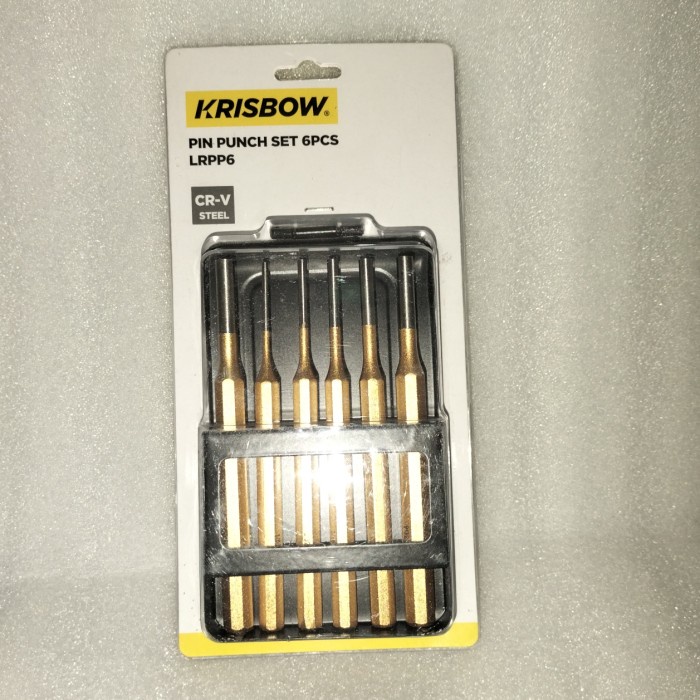 

Jual [READY] krisbow set pin punch/PIN PUNCH SET 6PCS LRPP6