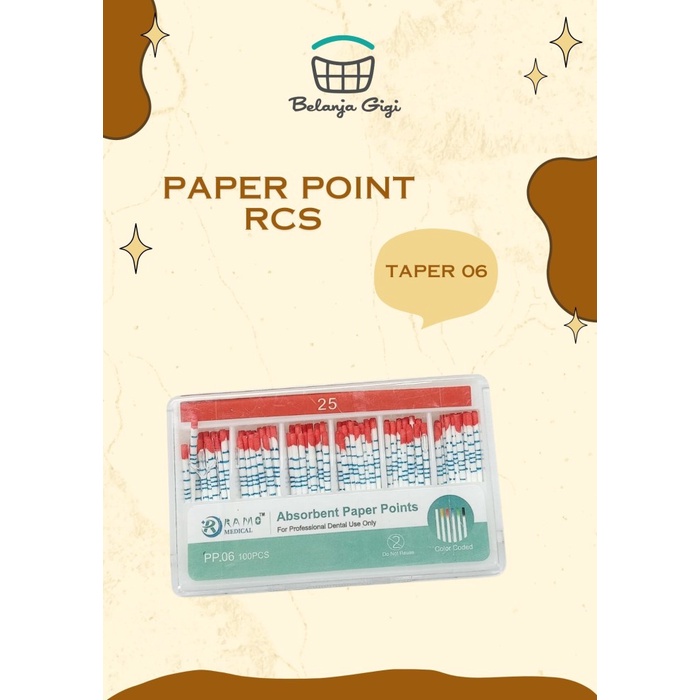 

Jual [READY] PAPER POINT RCS #25 (TAPER 06)