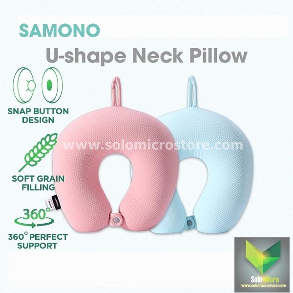 JTTOP" SAMONO BANTAL LEHER TRAVEL ANTI PEGAL LEMBUT DEWASA MULTIFUNGSI