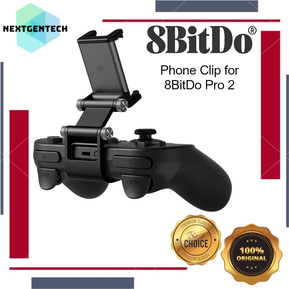 ELEKTRO11- 8Bitdo Pro 2 SmartPhone Clip Phone Holder Phone Mount for 8Bitdo Pro 2