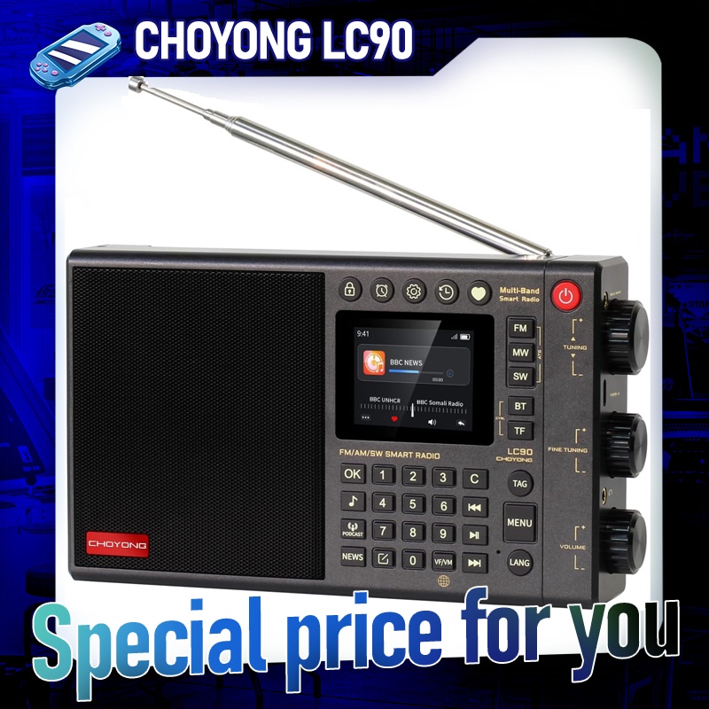 Choyong Lc90 Multi-Band Smart Internet Radio 4.5