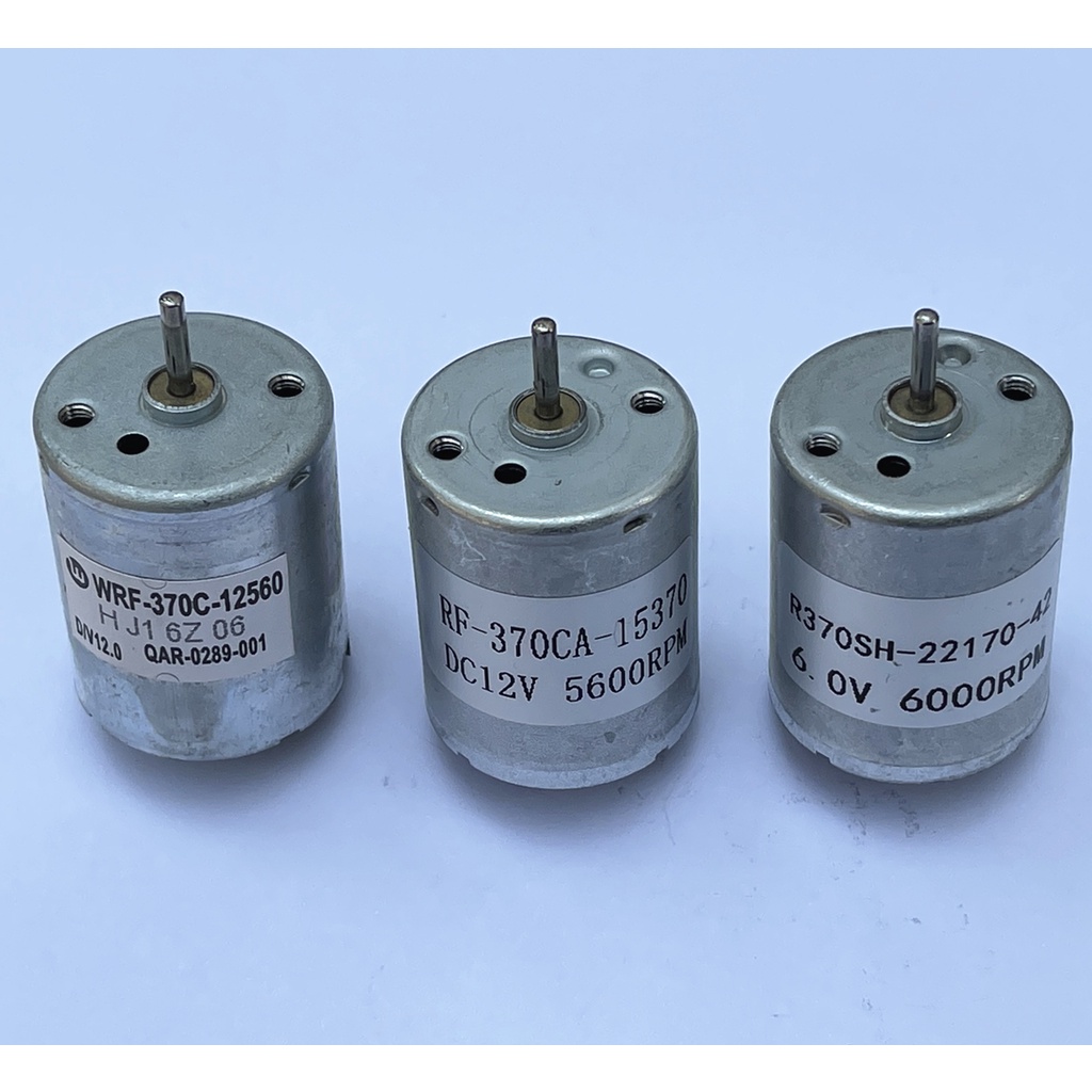Dc Mico Motor Rf-370Ca12560/Rf-370Ca15370/Rf-370Ca22 6V-12V Metal Brush Motor