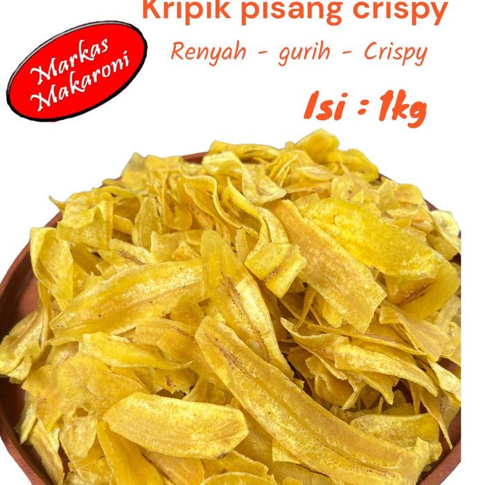 

Kripik pisang crispy 1kg