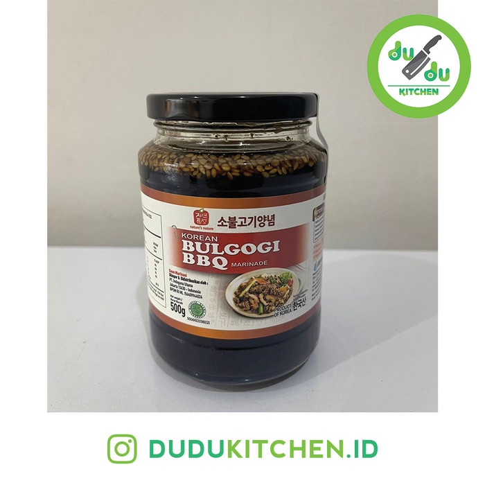 

(Dudu Kitchen) Jinsung Bulgogi - BBQ Marinade Sauce bumbu 500gr