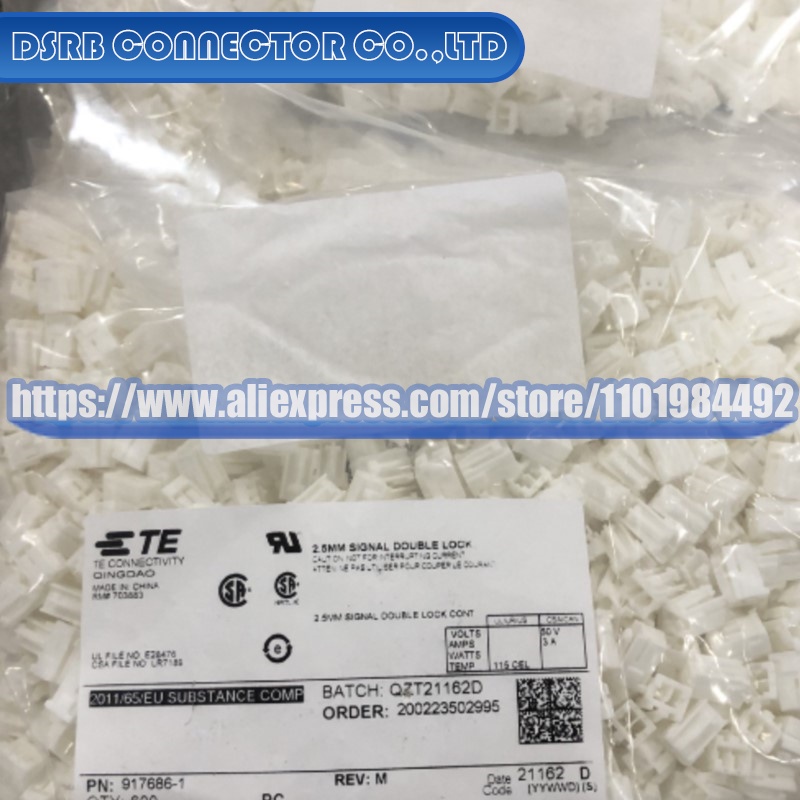 200pcs/lot 917686-1 M34S75C4F2 15305351 15366066 171662-1 173633-1 173682-1