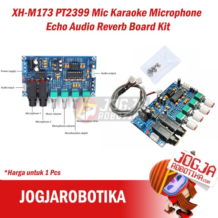 PREMIUM XH-M173 PT2399 MIC KARAOKE MICROPHONE ECHO AUDIO REVERB BOARD KIT