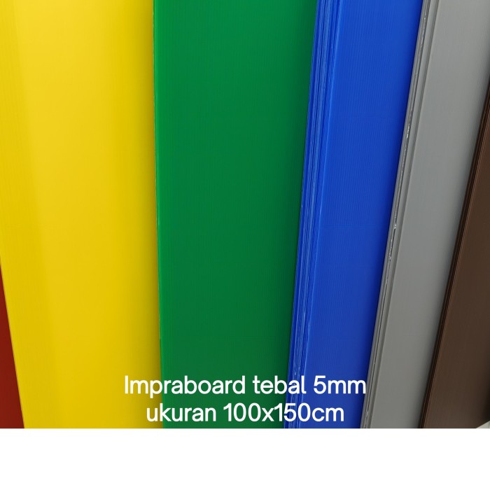 

Impraboard 100x150cm tebal 5mm
