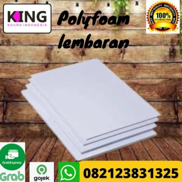 

polyfoam papan iklan busa lembaran 5mm 80x100