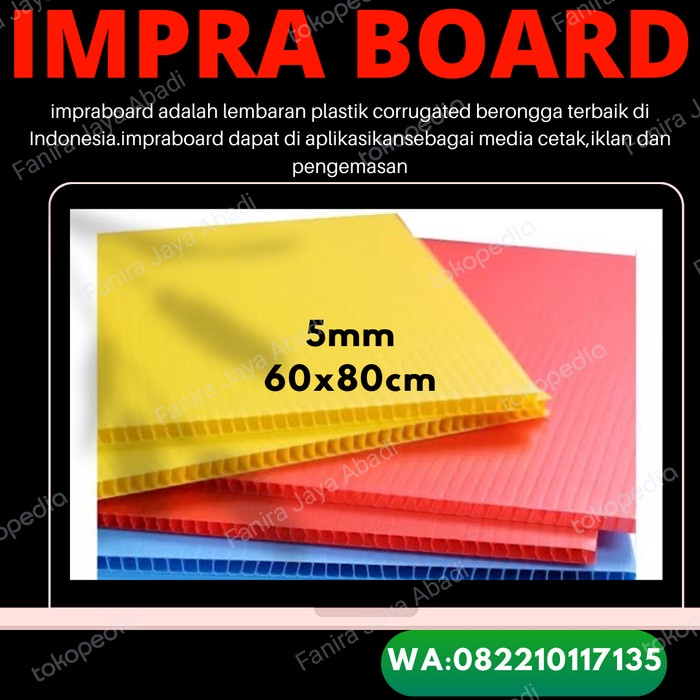 

TERBARU! Impraboard 5mm 60x80cm