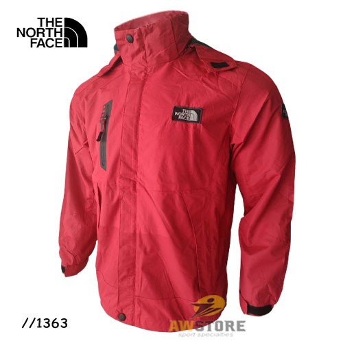 JAKET GUNUNG OUTDOOR SUMMIT SERIES RED PRIA GORETEX WATERPROOF IMPORT