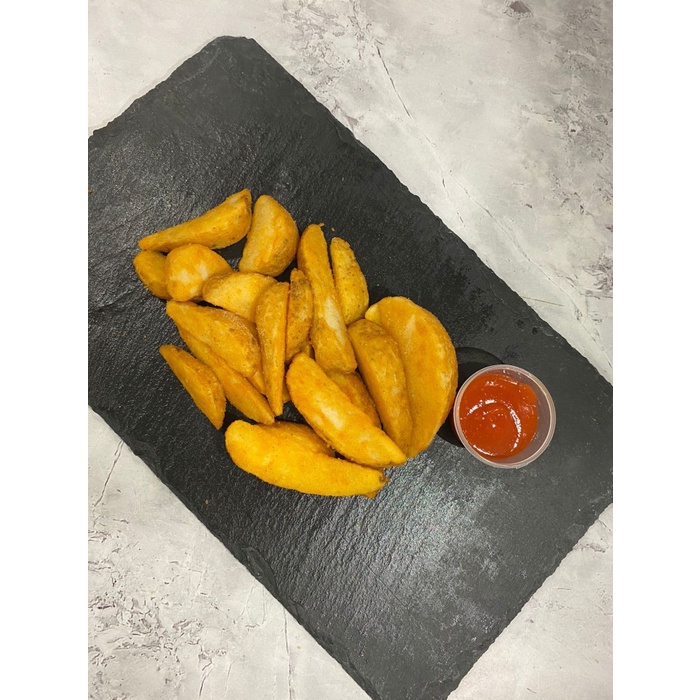 

Promo Terbatas Mccain Spicy Wedges 2,5 Kg /Mccain French Fries Spicy Wedges / Kentang Goreng Mccain