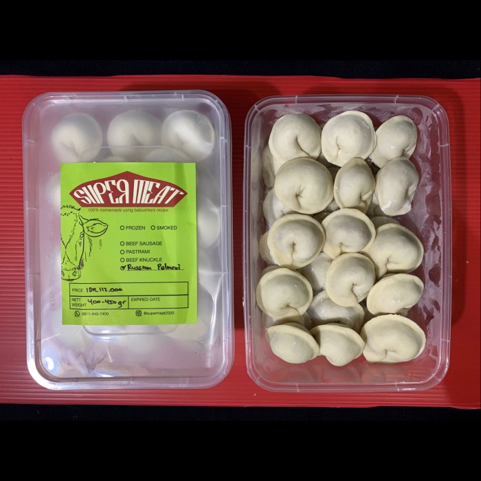 

Promo Terbatas Pangsit Rusia / Russian Pelmeni / Russian Dumpling Aman