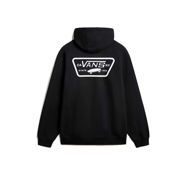 Vans Full Patch Pullover Hoodie Black Best Quality Asli 100% Original