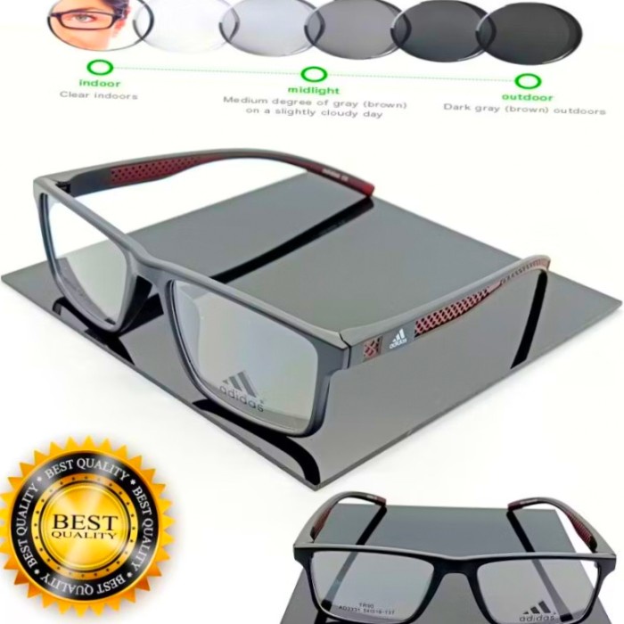 Frame Kacamata Pria Adidas Square Breathable Terlaris