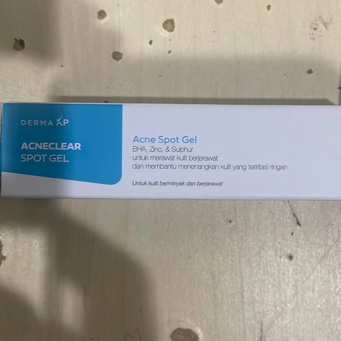 DERMA XP - ACNE SPOT GEL TUBE 10 GR - SALEP TOTOL JERAWAT TERMURAH