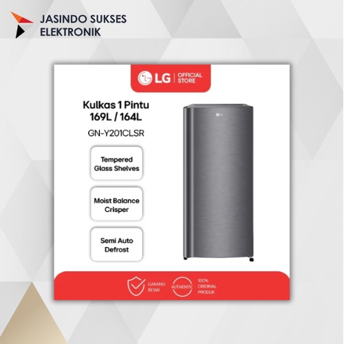 LEMARI ES LG GN-Y201CL 1 PINTU