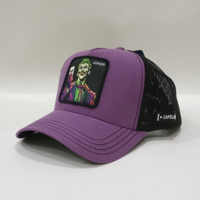 Topi Original Capslab DC Comics Trucker Cap - Joker
